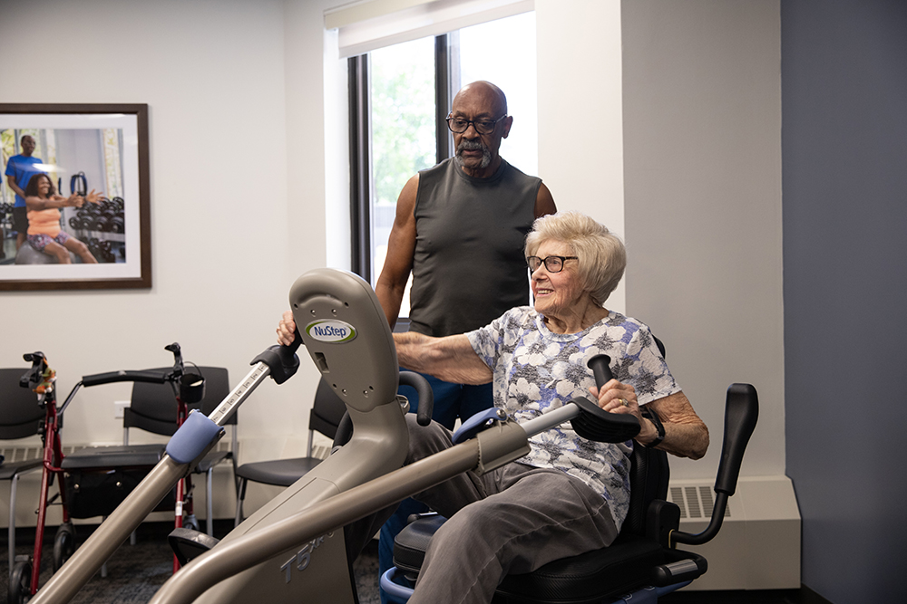 View of Support Senior Health and Wellness Programs at Embrace Living